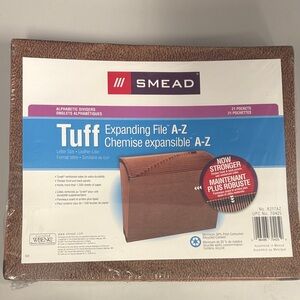 Brown Expanding File A-Z